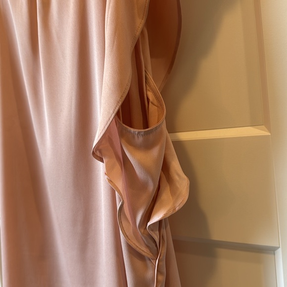 WHBM Pink Ruffled Blouse - Picture 5 of 7